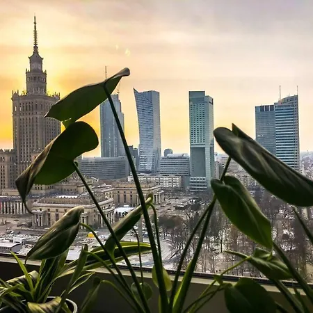 21st Floor Loft! The View! Appartement Varsovie